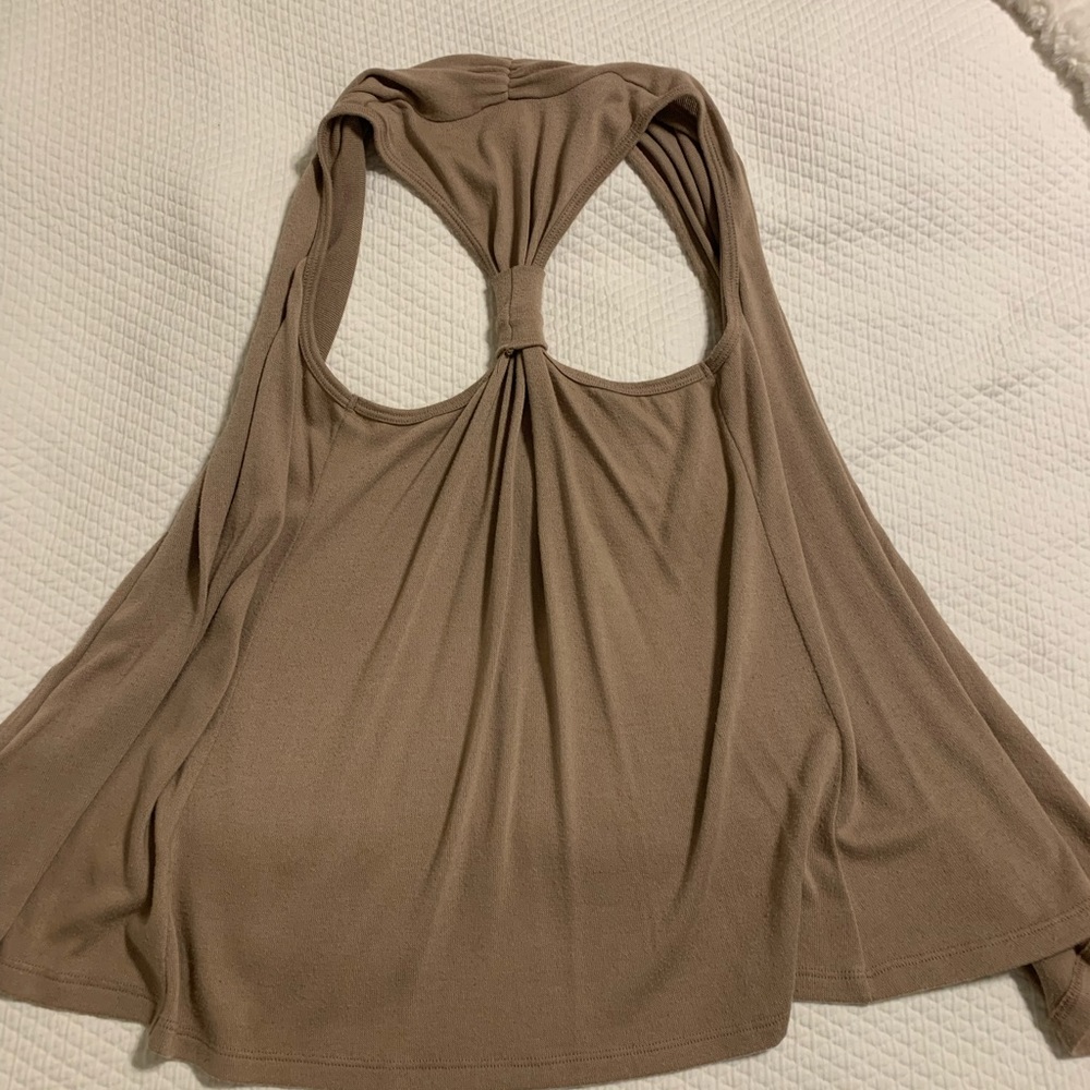 Tan Racerback Vest - Picture 4 of 4